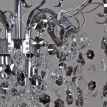 Потолочная люстра хрустальная на штанге Reluce 08285-0.4-06 CR (220V)