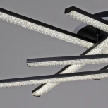 Потолочная RGB люстра (+ночной режим) светодиодная на штанге с пультом Reluce 07138-0.3-06 (220V)