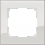 Рамка на 1 пост Favorit (дымчатый,стекло) Werkel W0011117 (a050899)