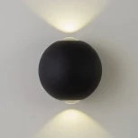 Архитектурная подсветка светодиодная AM Group AM304 AM304-2X3 W BK 4000K (220V, круглые, IP65)