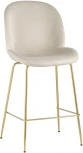 Стул полубарный Stool Group Beetle со спинкой бежевый УТ000025452