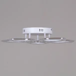 Потолочная люстра светодиодная на штанге с пультом Reluce 09827-3.3-05 WH