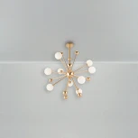 Люстра потолочная на штанге Planets FR5200PL-09FG