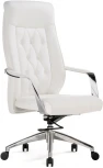 Компьютерное кресло Woodville Sarabi white / satin chrome 15424