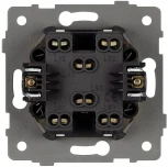 Механизм выключателя двухклавишный проходной SWT-MKP2-PL-GD-V (250V, 10A) (Arlight) 049895