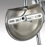 Бра Lumion Laoka 8032/1W металл/хрусталь, хром/прозрачный E14 1*40W 220V (подвески, подсвечник, свеча)