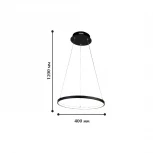 Подвесной светильник Favourite Giro 1764-4P (LED, 220V, на тросе, кольцо)