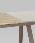 Стол обеденный Stool Group Детройт раскладной 120-160*80 бежевый УТ000017036
