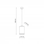 Подвесной светильник TK Lighting Juta 11085 (a070968) (220V, на проводе, круглые)