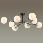 Люстра потолочная Rowan 4595/8C черный, бронза E27 8*40W