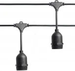 Гирлянда Feron 41826 CL50-13-1 Евро Белт-лайт на подвесах черный IP65 13м