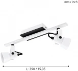 Спот на штанге Eglo Trillo 97372 (LED, 220V, круглые)