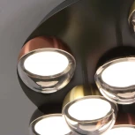 Потолочная люстра Favourite Luna 4371-12C (LED, 220V, шар, круглые)