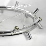 Подвесная люстра Lussole Alaska GRLSP-8339 (220V, на тросе, круглые, кольцо, IP21)