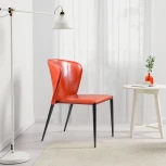 Стул Albert, кожа ретро-красный Top Concept ALBERT 2000000000060