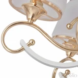 Подвесная люстра Arte Milano Florentia-3857 303857/5 Wh/Gd (220V, на цепи)