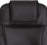 Кресло BERGAMO хром (22) кож/зам, черный, 36-6 Tetchair 19370