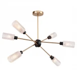 Потолочная люстра на штанге Lussole Lgo Ouachita LSP-8277 (220V, IP21)