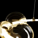 Подвесной светильник Loft It Alpha 10126/940 (LED, 220V, на тросе, шар, кольцо)