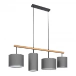 Подвесной светильник TK Lighting Deva Graphite 4458