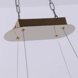 Подвесной светильник Favourite Helmet 4590-10P (LED, 220V, на проводе, шарики, круглые)