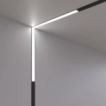 Трековый угловой светильник магнитный LED 48V 24W 4200K Link (черный) L03 Elektrostandard Slim Magnetic 85029/01
