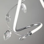 Потолочная люстра Eurosvet Irvine 90106/7 хром