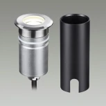 Встраиваемый грунтовый светильник Odeon Light Ingro 6660/1GL NATURE черный/металл IP67 LED 3W 4000K 12V/24V