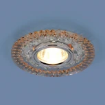 Встраиваемый точечный светильник Elektrostandard 2198 MR16 CL/GD прозрачный/золото