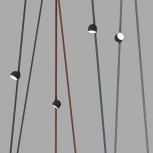 Трековый светильник низкоковольтный для ременной системы LED с голосовым управлением 48V Denkirs Belty Spot DK5642-BK (Умный дом) (умный дом - Smart Life)