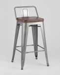 Стул полубарный Stool Group TOLIX SOFT серебристый УТ000001291