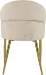 Стул обеденный Берклей D-1202D, бежевый/золото IST-CASA