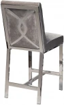 Барный стул Garda Decor GY-C8121-LGR (Хром/Светло-серый)