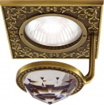 Встраиваемый точечный светильник Fede San Sebastian De Luxe FD1033CLPB (220V)