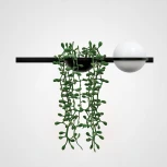 Бра Palma Wall Lamp 1 Шар + 1 Вазон Горизонтальная ImperiumLoft 22,93726 (168494-22) (220V, подвески, шар)