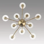 Подвесная люстра Lumion Incanto 8033/10 медь, металл/стекло Е14 10*40W 220V