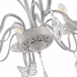 Подвесная люстра Arte Milano AM346179 346179/6 WT+G (220V, подвески, на цепи, подсвечник, свеча)