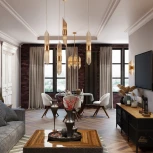 Подвесной светильник Odeon Light Flambi 4847/2 (220V, на тросе, круглые)