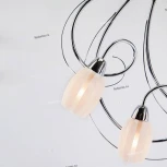 Потолочная люстра Eurosvet Luara 70040/9 хром