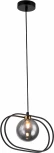 Подвесной светильник Spazio V000159 (11017/1P Black) (220V, на проводе, шар)