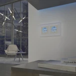 Розетка с подсветкой (слоновая кость) Werkel W1171403 (a054522)