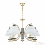 Подвесная люстра Arte Milano Florentia-1240 301240/5 Bk/Gd (220V, на цепи)