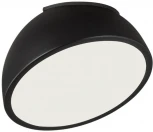 Потолочный светильник круглый Sonex Pluto Black 7658/11L пластик/белый/черный LED 11Вт 4000K D200 IP20 (220V, круглые)