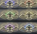 Потолочная люстра Seven Fires Makena SF5009/5C-CR-RGB