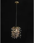 Подвесной светильник Omnilux Cavriglia OML-52806-01 (220V, на проводе, листья, ветки)