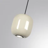 Подвесной светильник Odeon Light Ovali 5053/1A PENDANT черный/цвет слонов.кости//металл GU10 LED 4W (220V, на проводе)