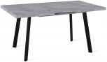 Стол HB140 Бетон (ЛДСП EGGER)/опоры черные Dikline 00-00056857