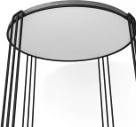 Столик кофейный Sheffilton SHT-CT33 черный муар/мокрый асфальт от фабрики Sheffilton