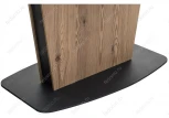 Стол на тумбе Woodville Теон графит / лиственница 462077