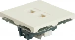 Розетка Ethernet RJ-45 (белый) Stekker Эмили 49874